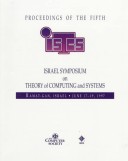 Book cover for Israel Symposium on the Theory of Computing Systems (Istcs '97)