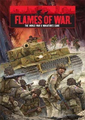 Book cover for "Open Fire" Flames of War