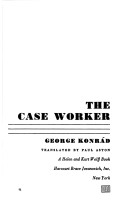 Book cover for The Case Worker