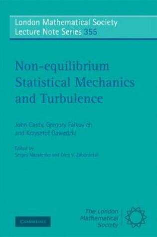 Cover of Non-equilibrium Statistical Mechanics and Turbulence