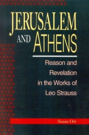 Cover of Jerusalem and Athens