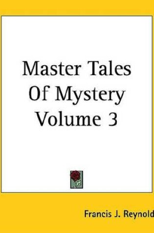 Cover of Master Tales of Mystery Volume 3