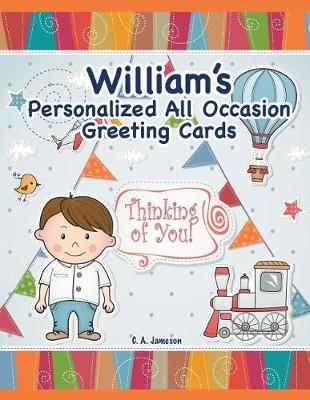 Book cover for William's Personalized All Occasion Greeting Cards