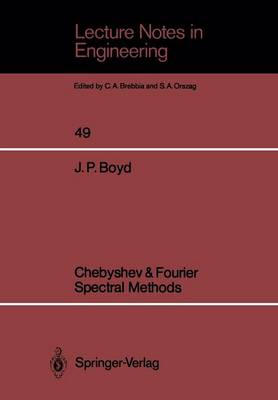 Cover of Chebyshev & Fourier Spectral Methods