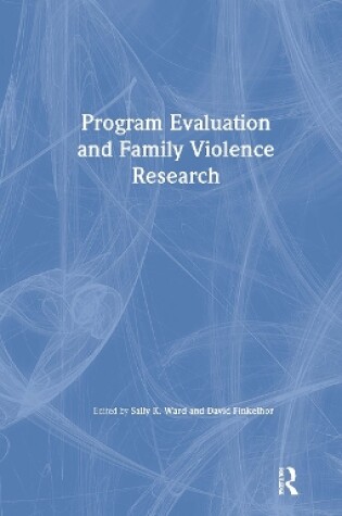 Cover of Program Evaluation and Family Violence Research