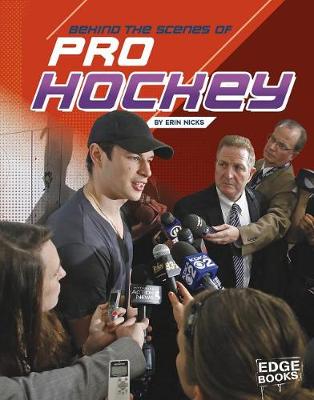 Book cover for Behind the Scenes of Pro Hockey (Behind the Scenes with the Pros)