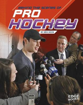 Book cover for Behind the Scenes with the Pros Behind the Scenes of Pro Hockey