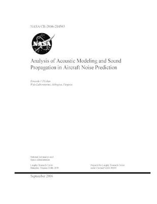 Book cover for Analysis of Acoustic Modeling and Sound Propagation in Aircraft Noise Prediction