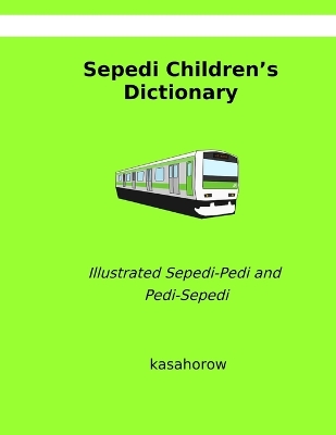Book cover for Sepedi Children's Dictionary