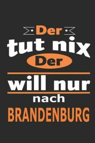 Cover of Der tut nix Der will nur nach Brandenburg