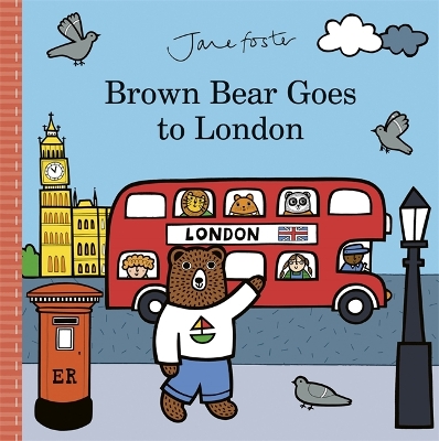 Book cover for Brown Bear Goes to London