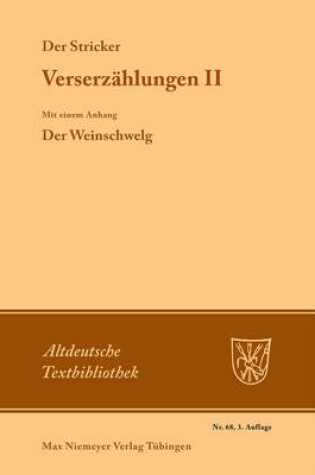 Cover of Verserzahlungen II