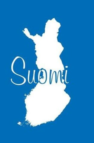 Cover of Suomi - Cobalt Blue Lined Notebook with Margins (Finland)