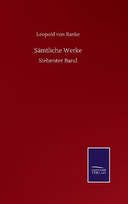Book cover for S�mtliche Werke