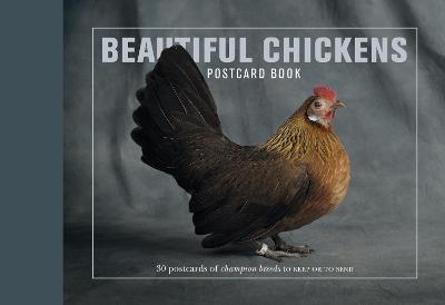 Book cover for Beautiful Chickens Postcard Book