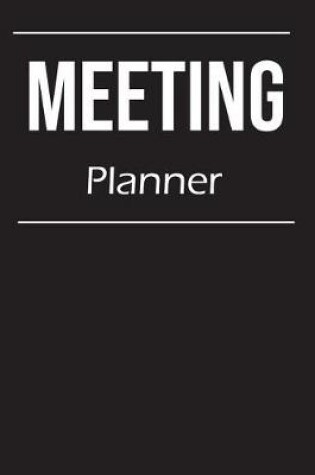 Cover of Meeting Planner