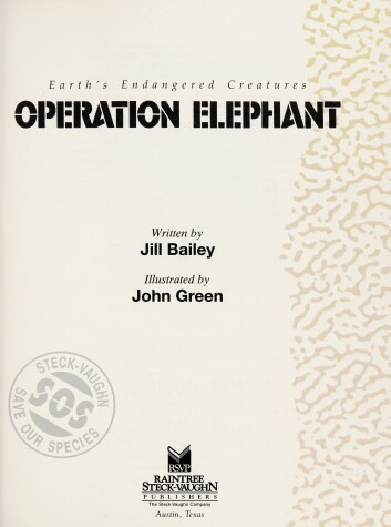 Cover of Operation Elephant