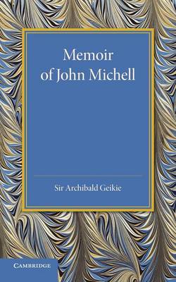 Book cover for Memoir of John Michell