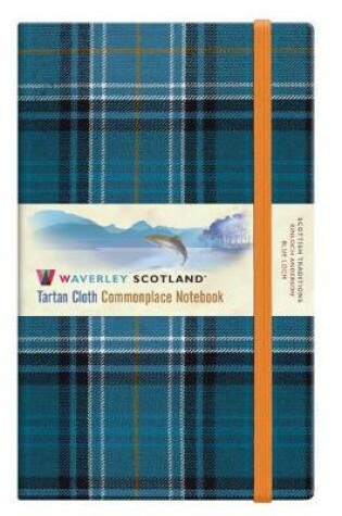 Cover of Blue Loch Waverley Tartan Notebook/Journal: Large: 21 x 13cm