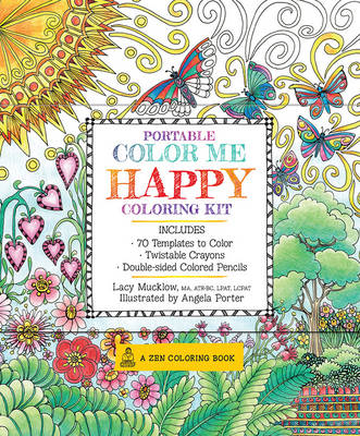 Book cover for Portable Color Me Happy Coloring Kit