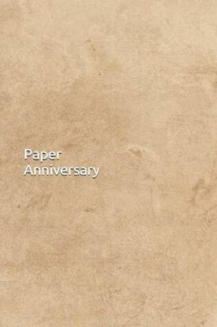 Cover of Paper Anniversary