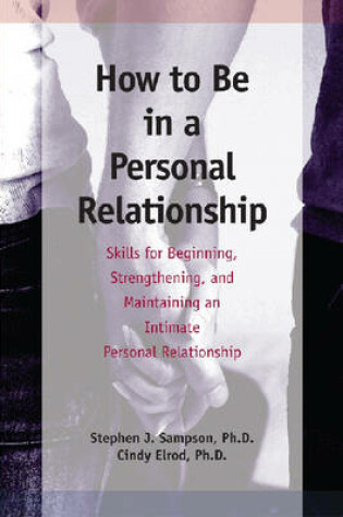 Cover of How to be in a Personal Relationship