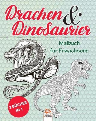 Book cover for Drachen & Dinosaurier - 2 Bucher in 1