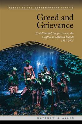Book cover for Greed and Grievance