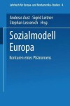 Book cover for Sozialmodell Europa