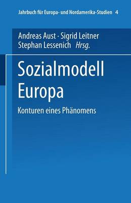 Book cover for Sozialmodell Europa