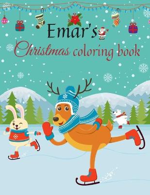Book cover for EMAR's Christmas Coloring Book!