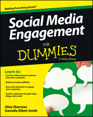 Book cover for Social Media Engagement For Dummies