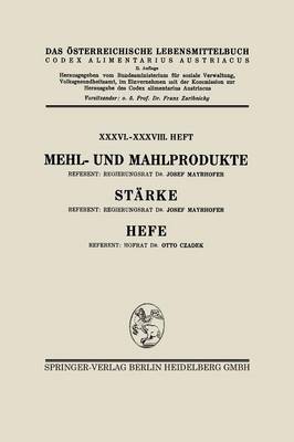 Book cover for Mehl- Und Mahlprodukte. Starke. Hefe