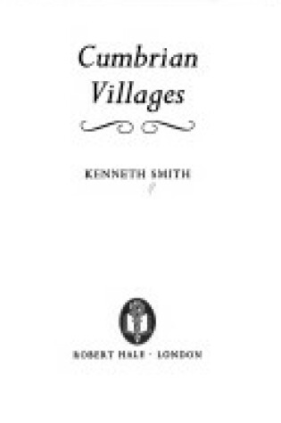Cover of Cumbrian Villages