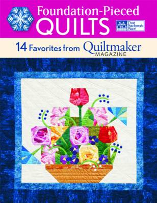 Book cover for Foundation-pieced Quilts
