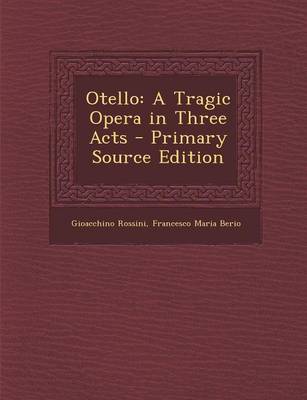 Book cover for Otello