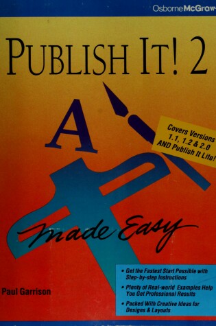 Cover of PUBLISH IT! Made Easy