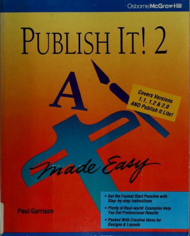 Book cover for PUBLISH IT! Made Easy