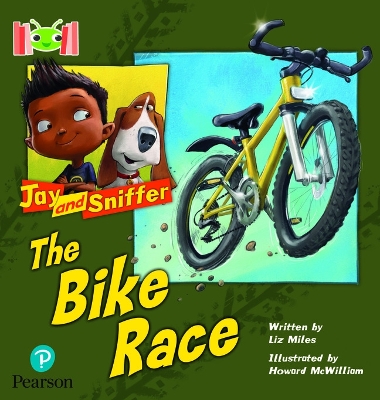 Book cover for Bug Club Reading Corner: Age 4-7: Jay and Sniffer: The Bike Race