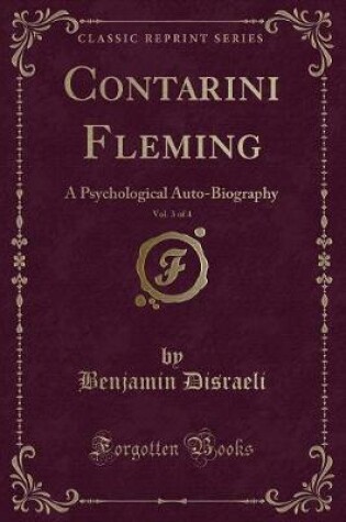 Cover of Contarini Fleming, Vol. 3 of 4