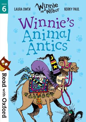 Book cover for Read with Oxford: Stage 6: Winnie and Wilbur: Winnie's Animal Antics