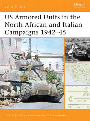 Book cover for US Armored Units in the North African and Italian Campaigns 1942-45