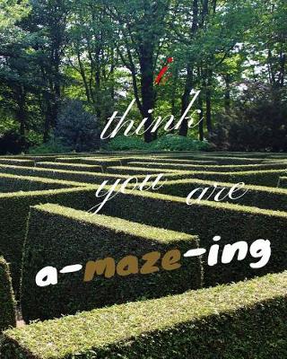 Book cover for I Think You Are A-Maze-Ing