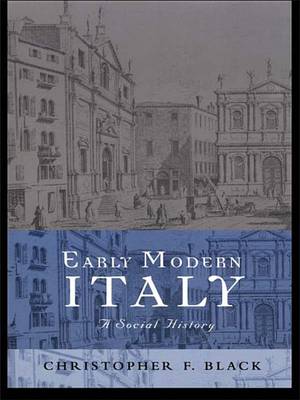 Book cover for Early Modern Italy