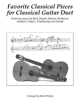 Book cover for Favorite Classical Pieces for Classical Guitar Duet