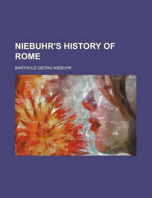 Book cover for Niebuhr's History of Rome