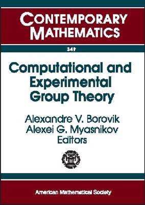 Book cover for Computational and Experimental Group Theory