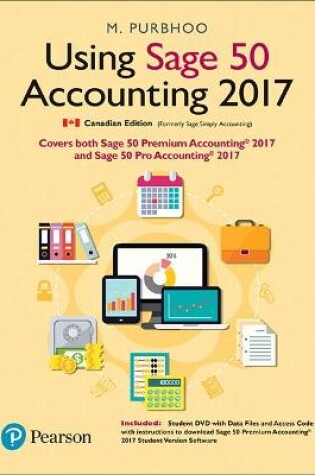 Cover of Using Sage 50 Accounting 2017