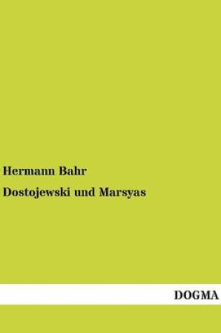 Cover of Dostojewski Und Marsyas