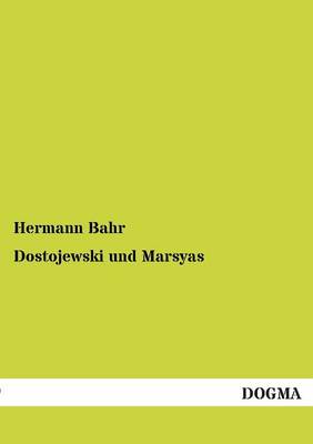 Book cover for Dostojewski Und Marsyas